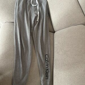 Calvin Klein Gray Sweatpants kids